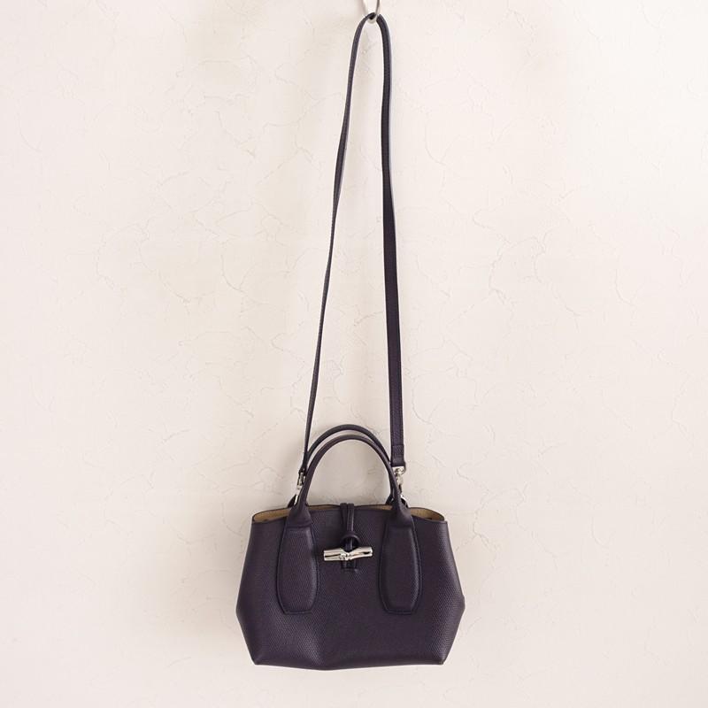 定価12.5万】ロンシャン LONG CHAMP*ROSEAU TOP HANDLE BAG S*かばん