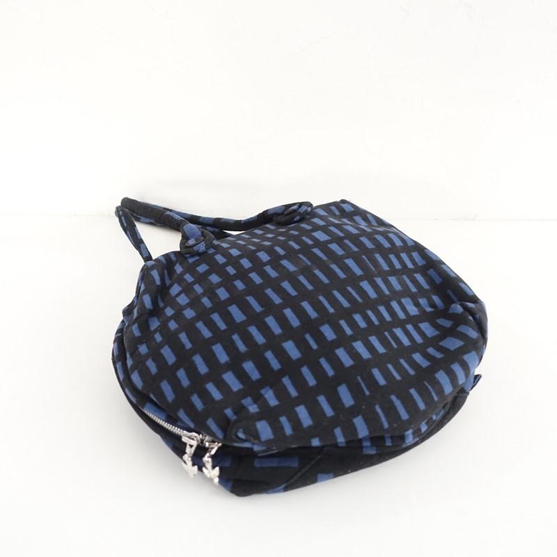 mina perhonen（ミナペルホネン） *sora check matka bag マトカバッグ