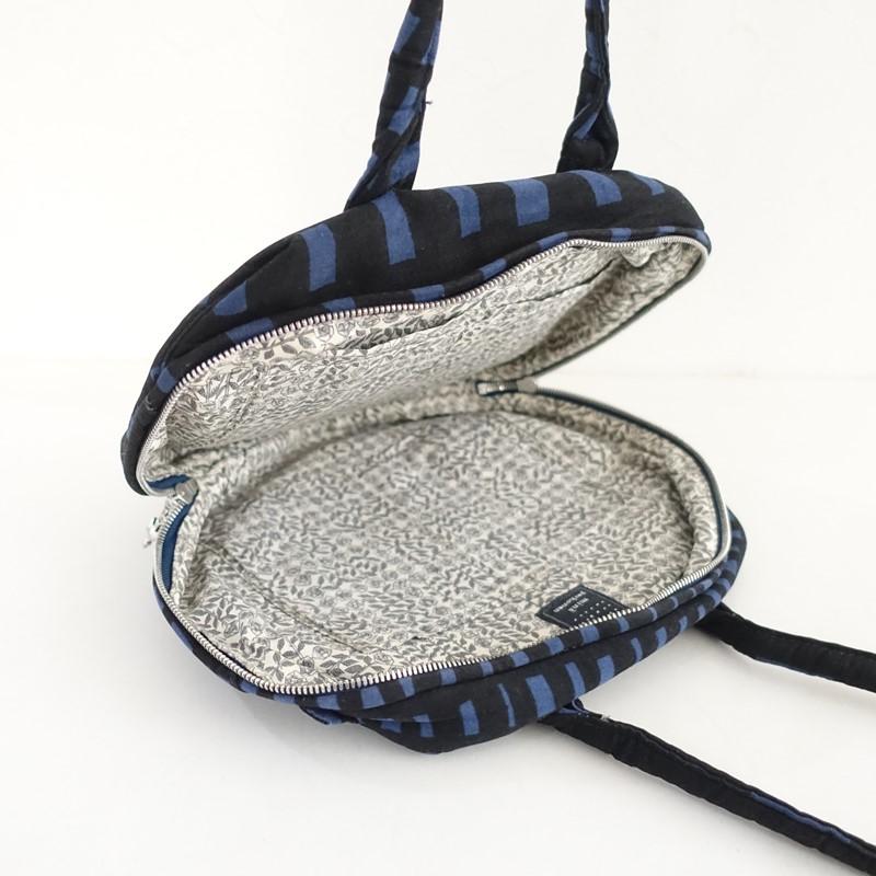 mina perhonen（ミナペルホネン） *sora check matka bag マトカバッグ