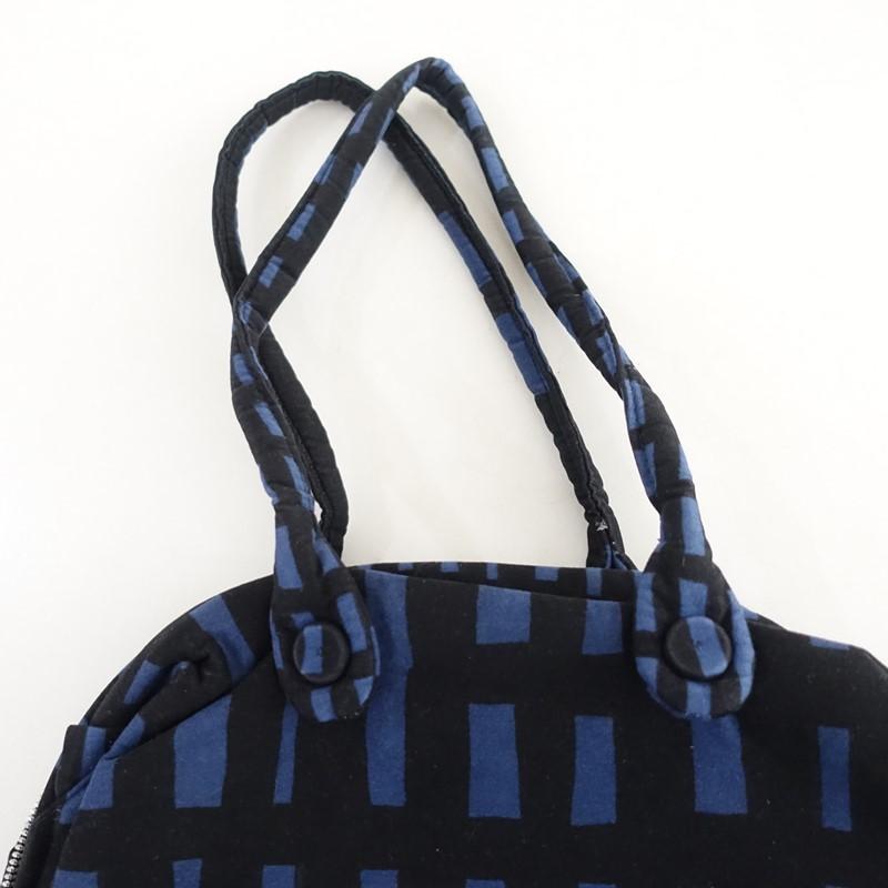 mina perhonen（ミナペルホネン） *sora check matka bag マトカバッグ