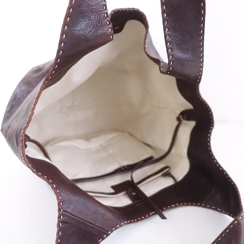 ゲンテン genten *ユーフラテス レザートートバッグ*かばん肩掛け皮革