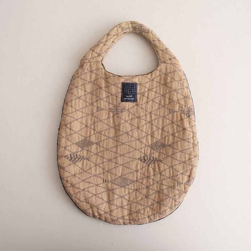 mina perhonen（ミナペルホネン） *pacific エッグバッグ*かばん手提げ