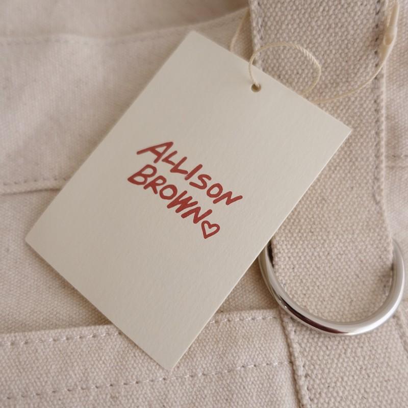 未使用】アリソンブラウン ALLISON BROWN *Message Tote Bag*かばん