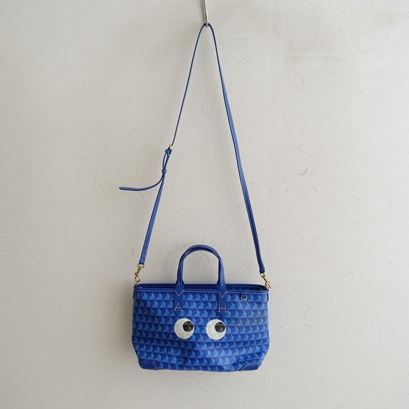 定価9.3万】ANYA HINDMARCH *I AM A Plastic Bag XS Tote Eyes*かばん