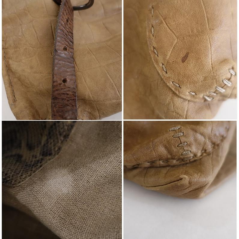 HENRY BEGUELIN（エンリーベグリン） *オミノ刺しゅうクロコ型押し