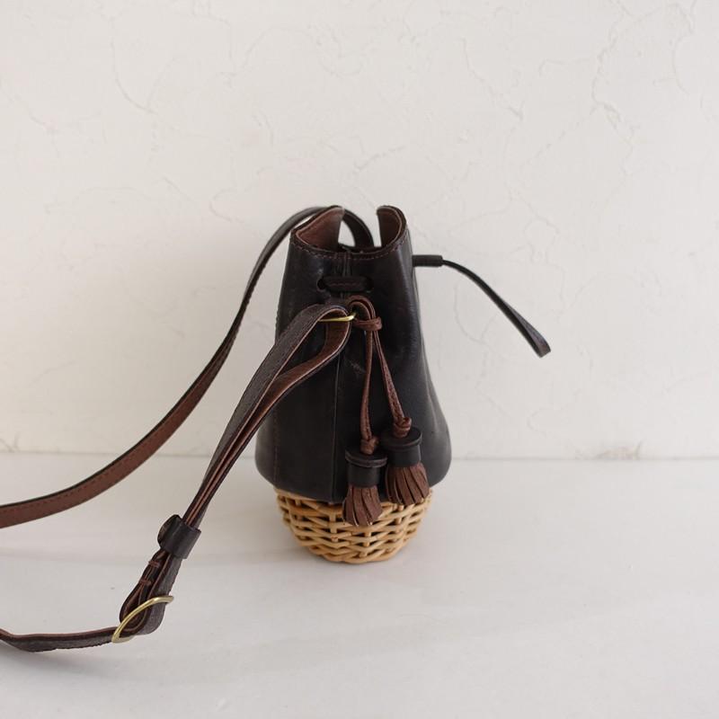 ゲンテン genten *ナヴォーナ ミニショルダーバッグ*鞄ポシェット斜め