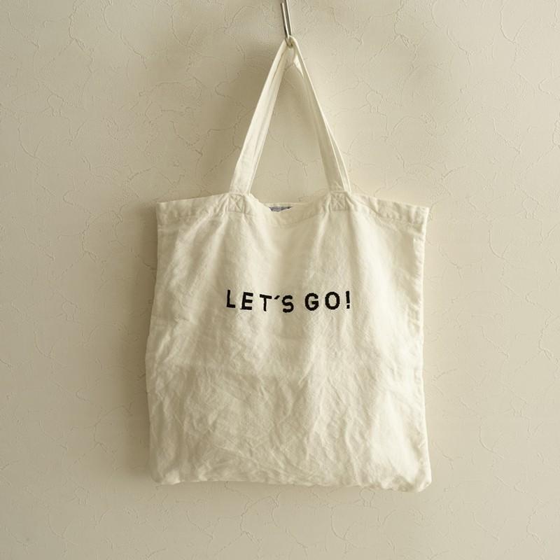 オールドマンズテーラー R&D.M.Co- *トートバッグ LET'S GO 黒*かばん