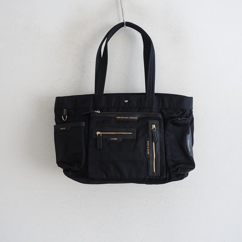 美品】アニヤハインドマーチ ANYA HINDMARCH *マルチポケットトート