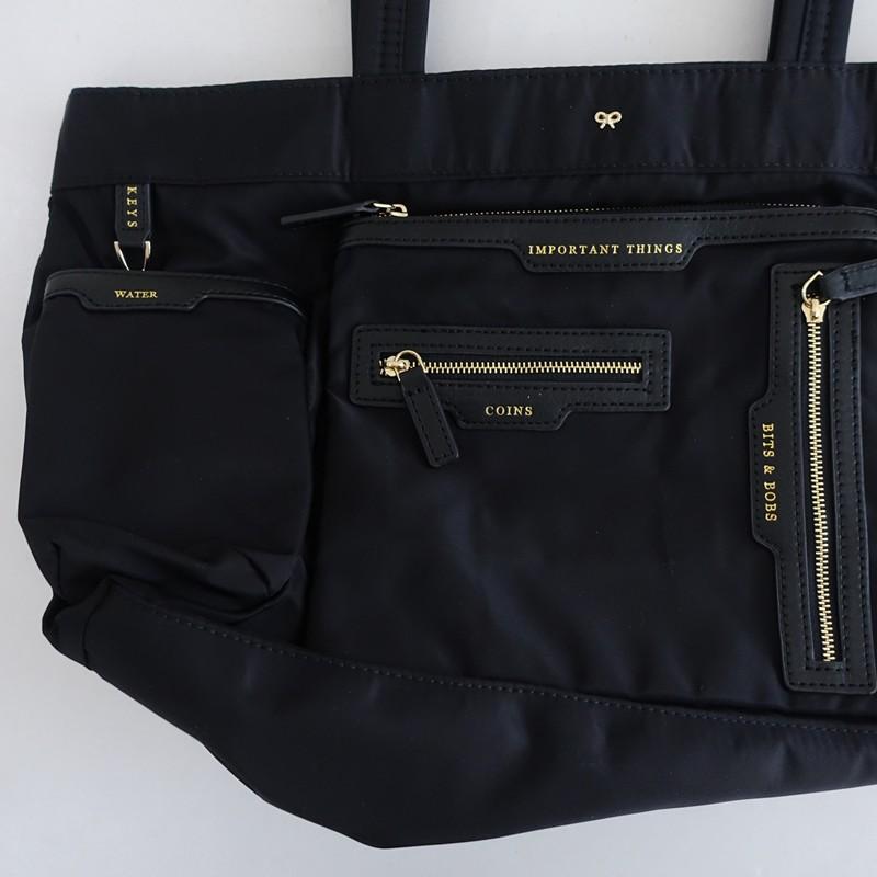 美品】アニヤハインドマーチ ANYA HINDMARCH *マルチポケットトート