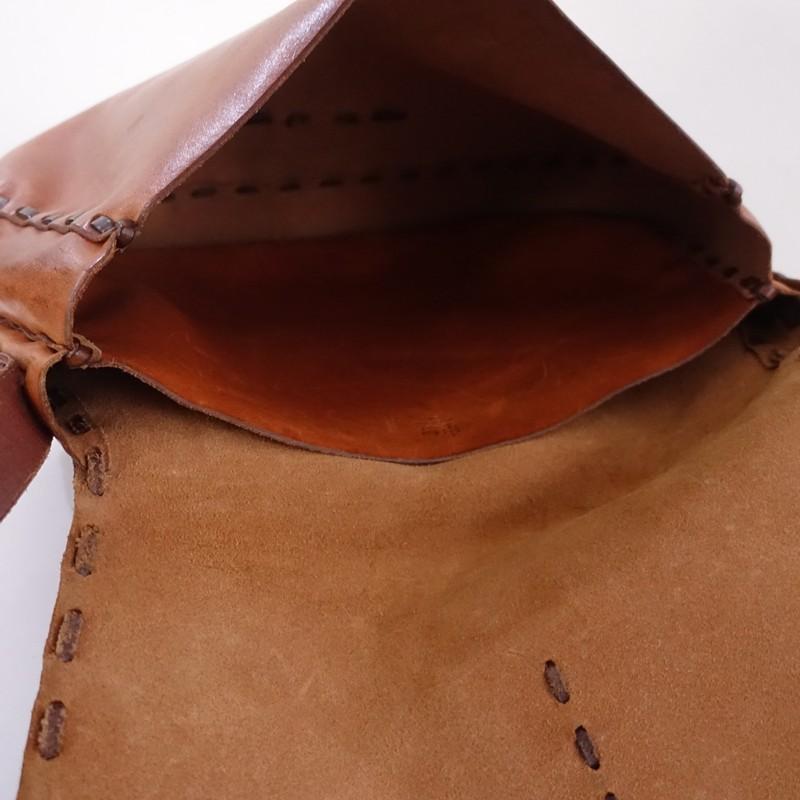 HENRY CUIR（アンリークイール） *レザーショルダーバッグ*かばん斜め 