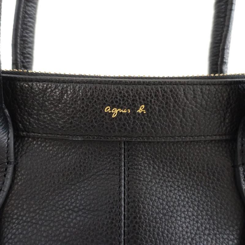 美品】アニエスベーボヤージュ agnes b. VOYAGE *レザーハンドバッグ