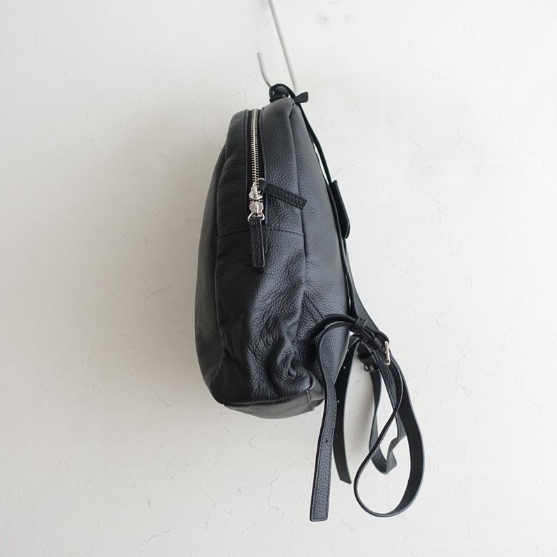agnes b. レザーバックパック ブラック アニエスベー agnes b. *レザーバックパック*かばんリュックデイパック