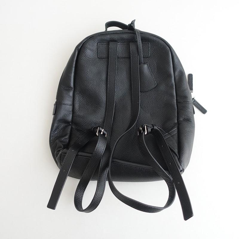 agnes b. レザーバックパック ブラック アニエスベー agnes b. *レザーバックパック*かばんリュックデイパック