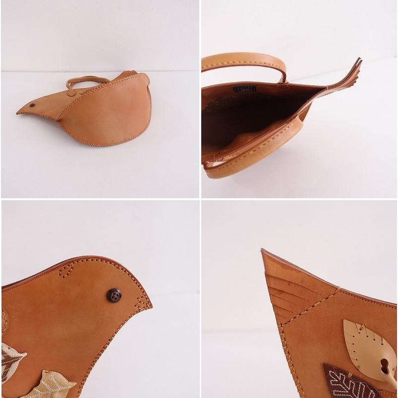 mina perhonen（ミナペルホネン） *tori bag とりバッグ*ブラウン