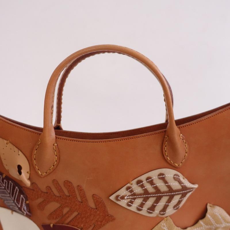 mina perhonen（ミナペルホネン） *tori bag とりバッグ*ブラウン