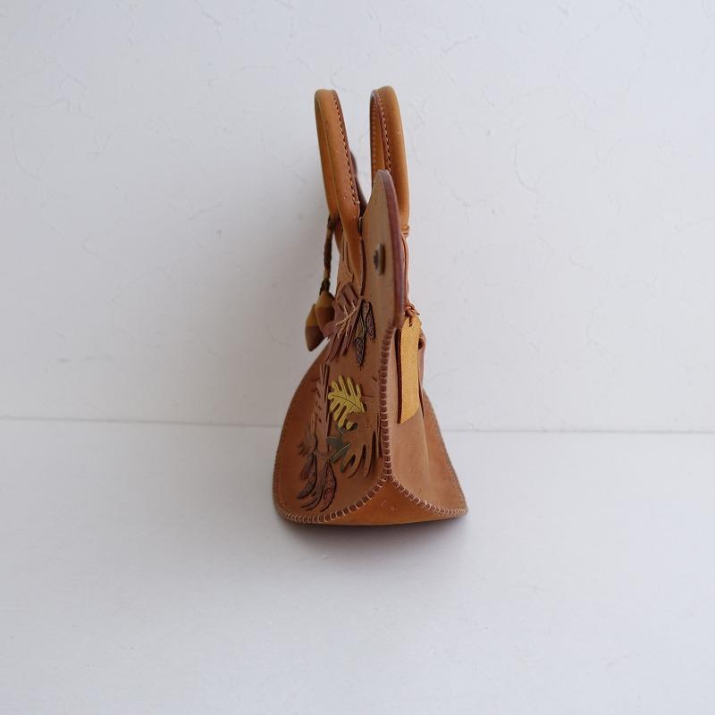 mina perhonen（ミナペルホネン） *tori bag とりバッグ*ブラウン茶