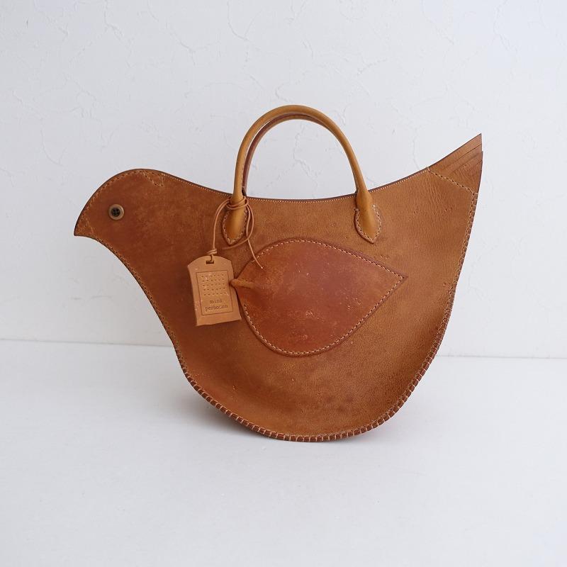 mina perhonen ミナペルホネン *tori bag とりバッグ*ブラウン茶 mina perhonen ミナペルホネン *tori bag とりバッグ*ブラウン茶