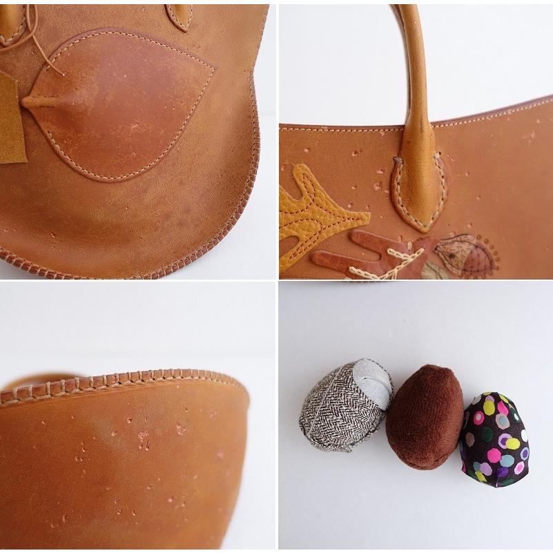 mina perhonen ミナペルホネン *tori bag とりバッグ*ブラウン茶 mina perhonen ミナペルホネン *tori bag とりバッグ*ブラウン茶