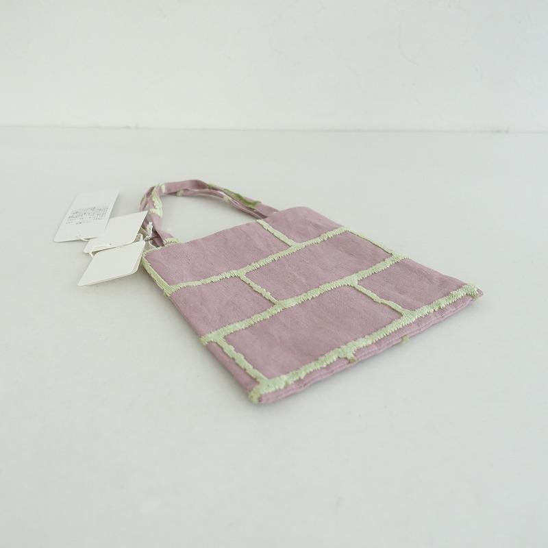 mina perhonen（ミナペルホネン） *brick mini bag ミニバッグ*ピンク