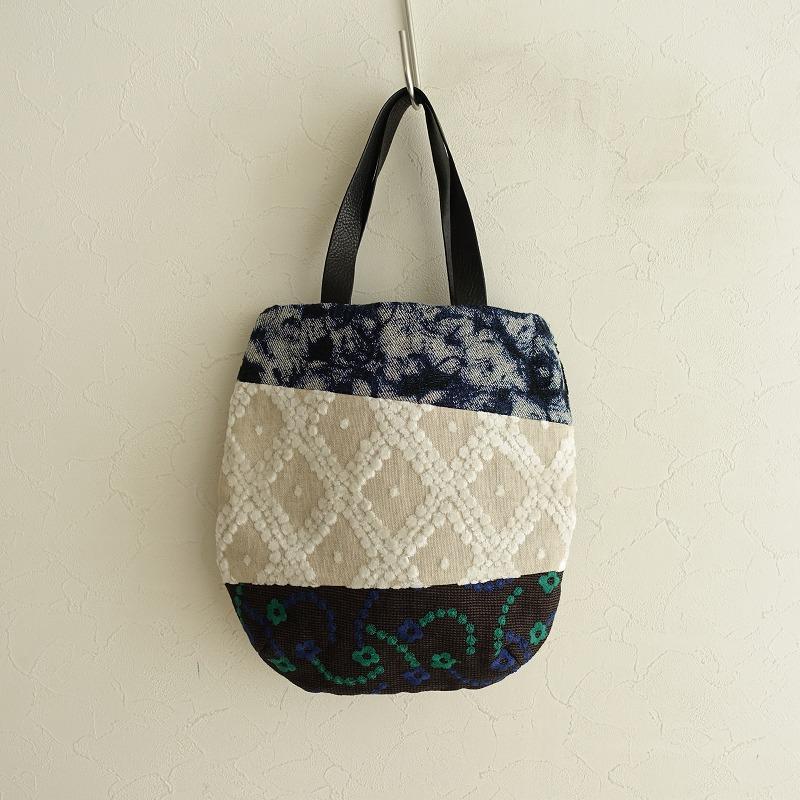 ミナペルホネン×トートバッグ ミナ トートバッグ タンバリン ブラック｜ミナ ペルホネン