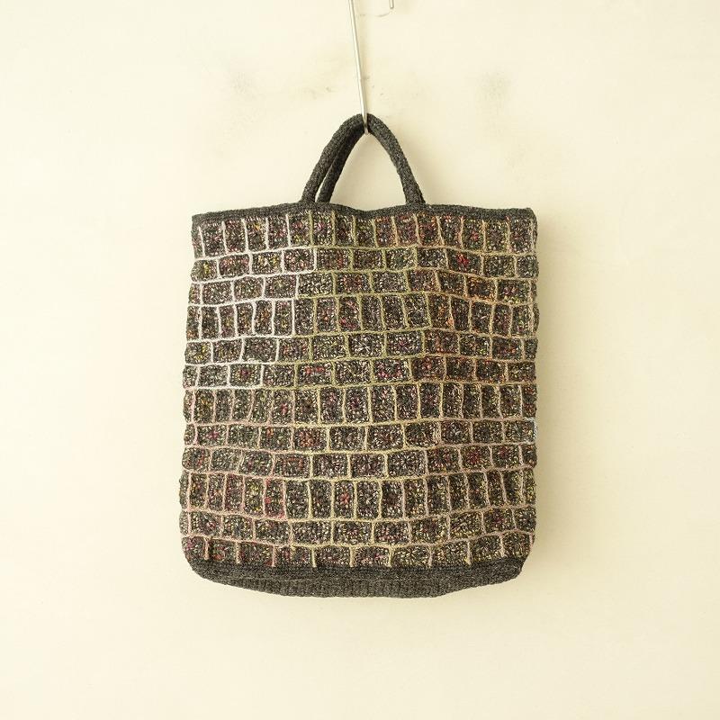 sophie digard ソフィーディガール　ニット　バッグ　美品 美品/定価7.5万】ソフィーディガール sophie digard *ニットパッチ