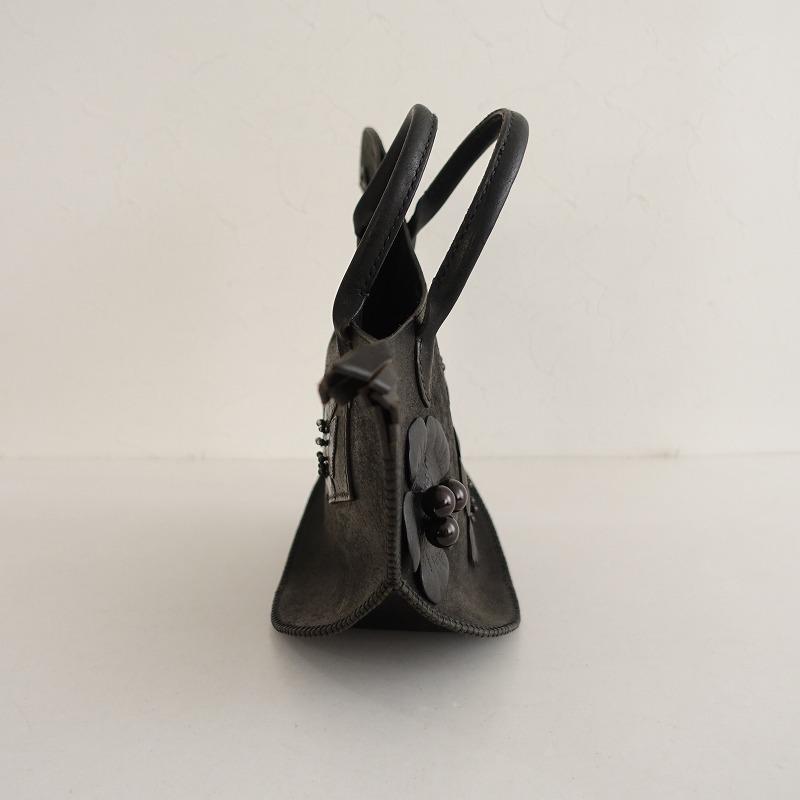mina perhonen 【美品】ミナペルホネン *tori bag とりバッグ*黒 mina perhonen 【美品】ミナペルホネン *tori bag とりバッグ*黒