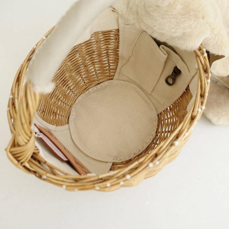 新品エバゴスムートン1本手 BEIGE