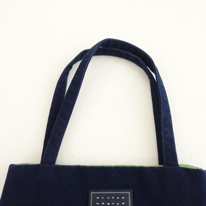 mina perhonen（ミナペルホネン） *peacock mini bag ミニバッグ*紺