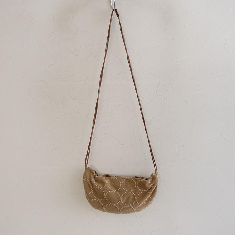 ⚮̈ミナペルホネン　tambourine beige ヌッピバッグ mina perhonen（ミナペルホネン） *tambourine coupe bag クッペバッグ