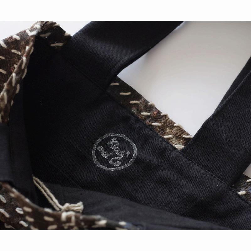 KHADI & CO 【新品】 カディー&コー Khadi and Co PANDA 刺し子刺繍 