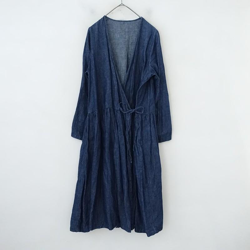nest Robe（ネストローブ） nest Robe*インディゴ染めリネン