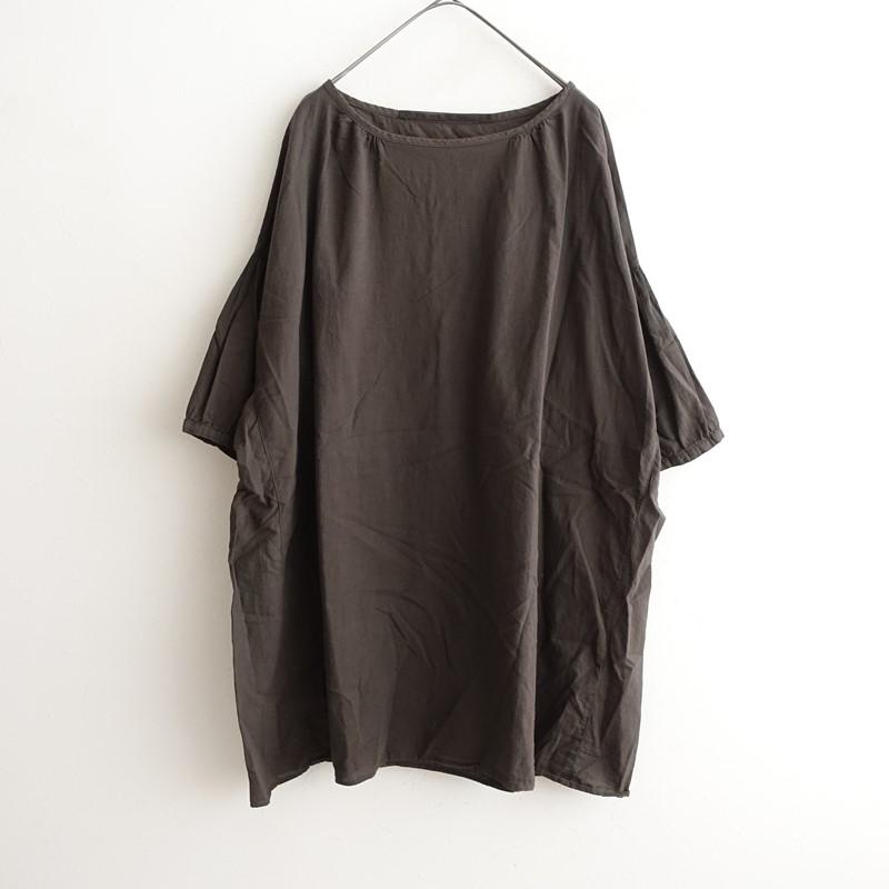 Veritecoeur（ヴェリテクール） *コットンオーバーチュニックシャツ