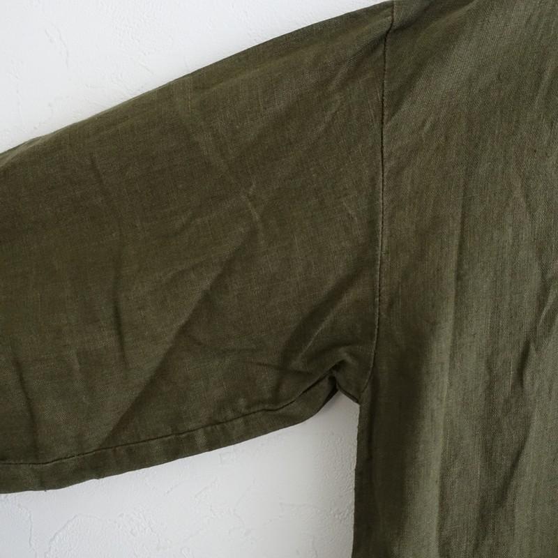 フォグリネンワーク fog linen work *リネンバンドカラーギャザー