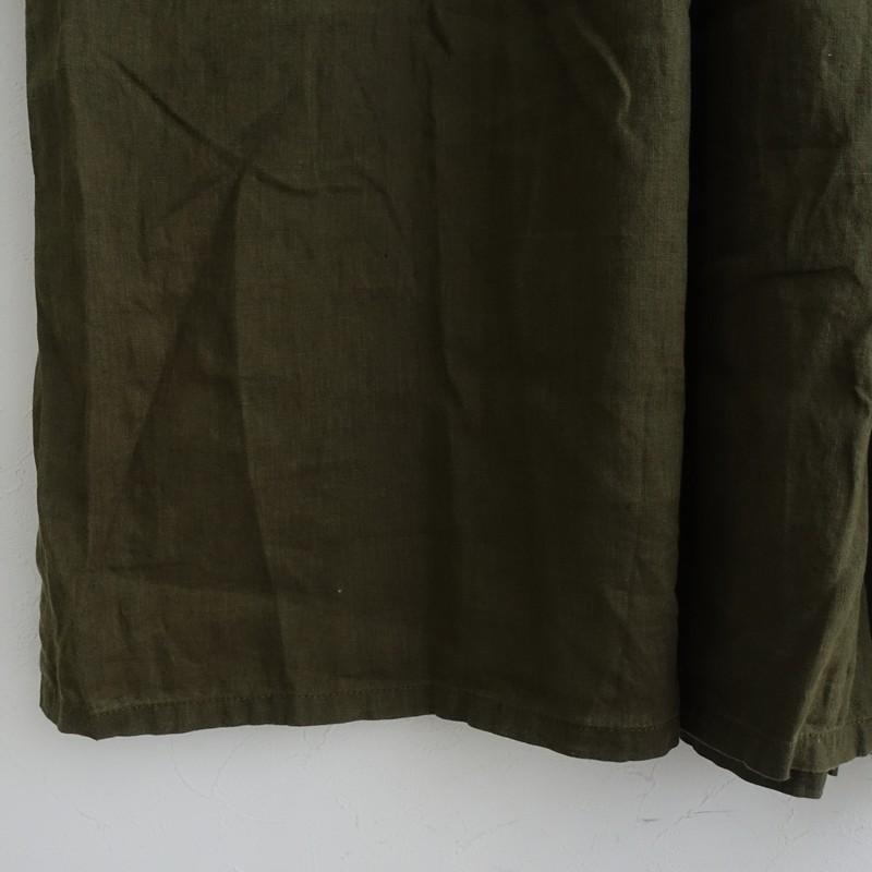 フォグリネンワーク fog linen work *リネンバンドカラーギャザー