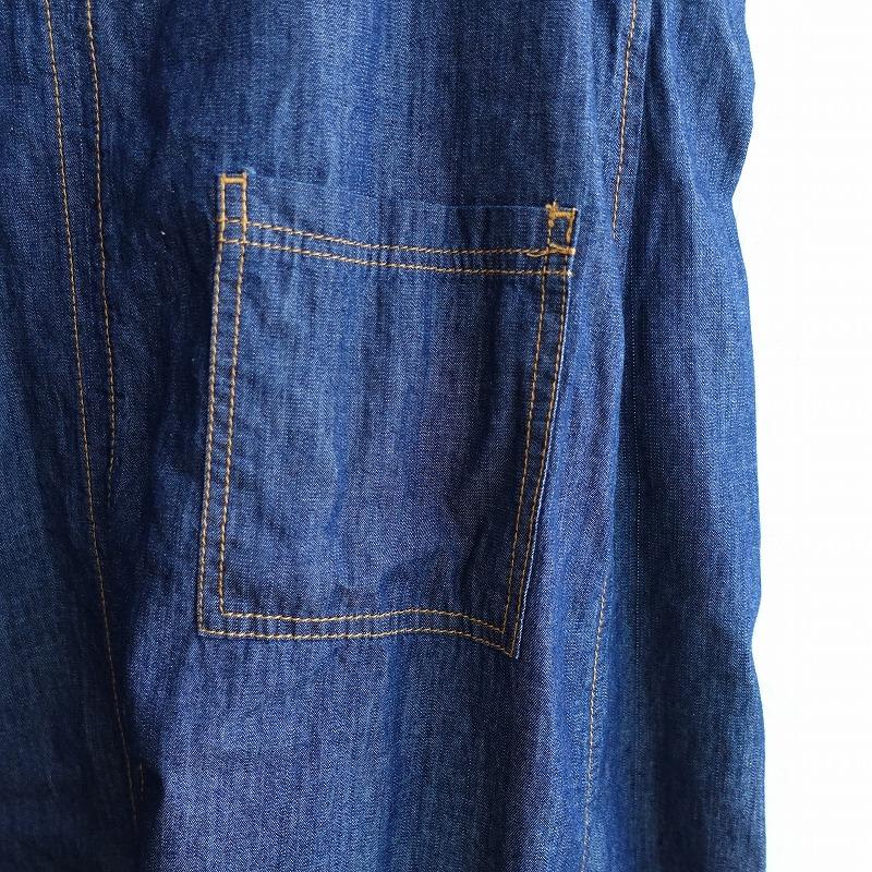 美品】グリッツァーンglitgern *デニムジャンパースカート*L 