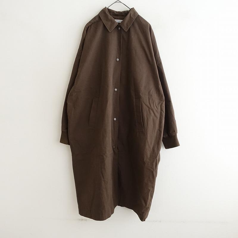 一度着　ジャーナルスタンダードラックス　ロングコート　ブラック Robe likeコート（その他ブルゾン／アウター）｜journal standard luxe