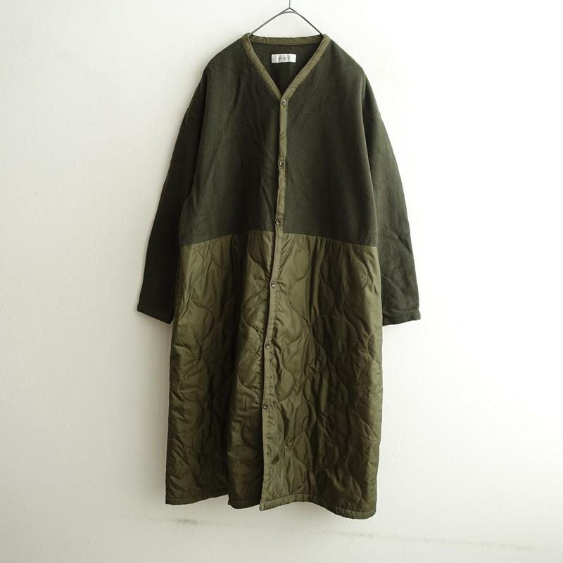 【ぴー*様】laboratory スイッチング ミリタリー コートキルティング ラボレイトリー Laboratory *switching militaria coat 切り替え