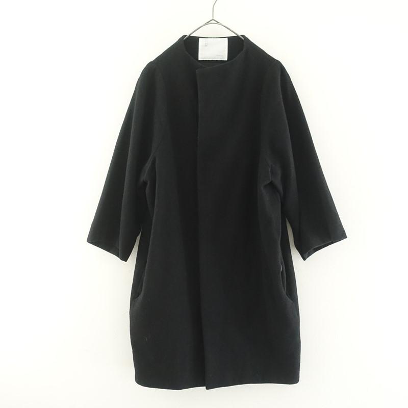 nitca ニトカ ウールカシミヤ強圧縮ビーバーコクーンコート nitca（ニトカ） *圧縮ウールカシミヤビーバーコクーンコート*F厚手