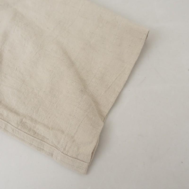 美品】ナチュラルランドリー NATURAL LAUNDRY *リネンロングコート*2 