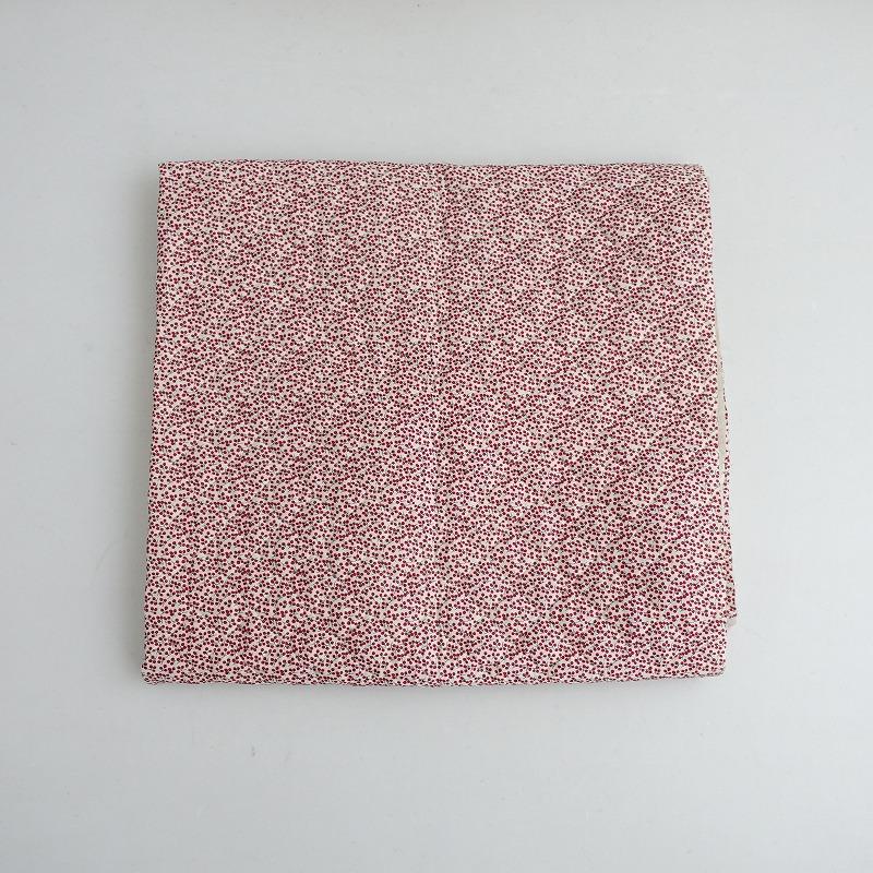 リバティ LIBERTY *Nellie ネリー キルティング生地*レッドコットン