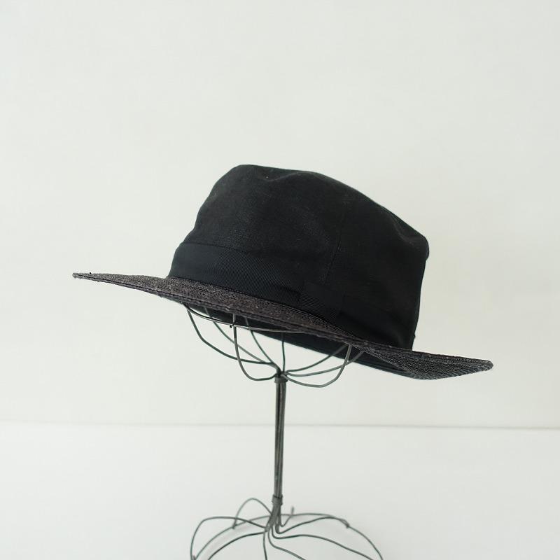 sashiki サシキ　帽子　グレーリボン　美品　未使用 sashiki サシキ 帽子 グレーリボン 美品 未使用 sashiki サシキ