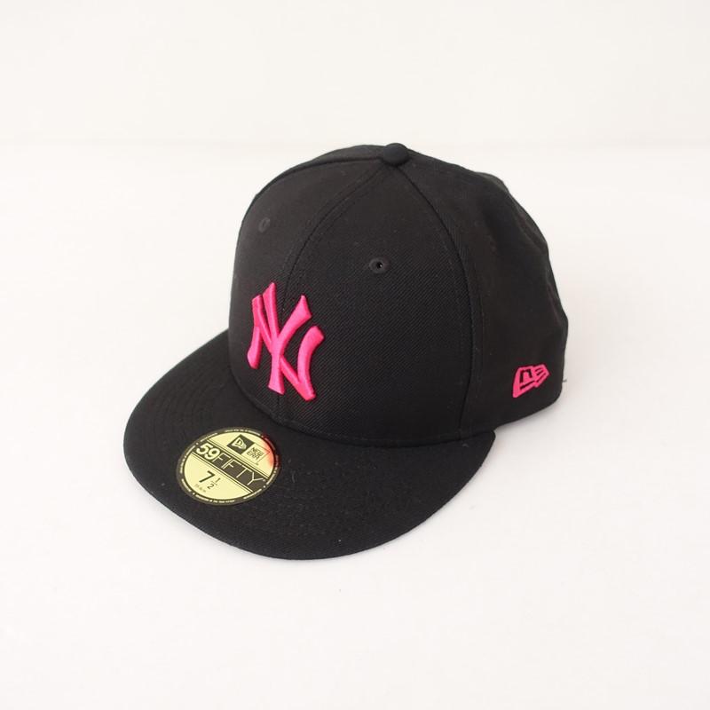ニューエラ NEW ERA *59FIFTY NY オンフィールド キャップ*ブラック