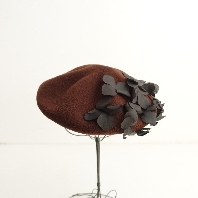 sugri スグリファーフェルトミニベレー 新品】BABY ファーベレー帽 sugri スグリファーフェルトミニベレー