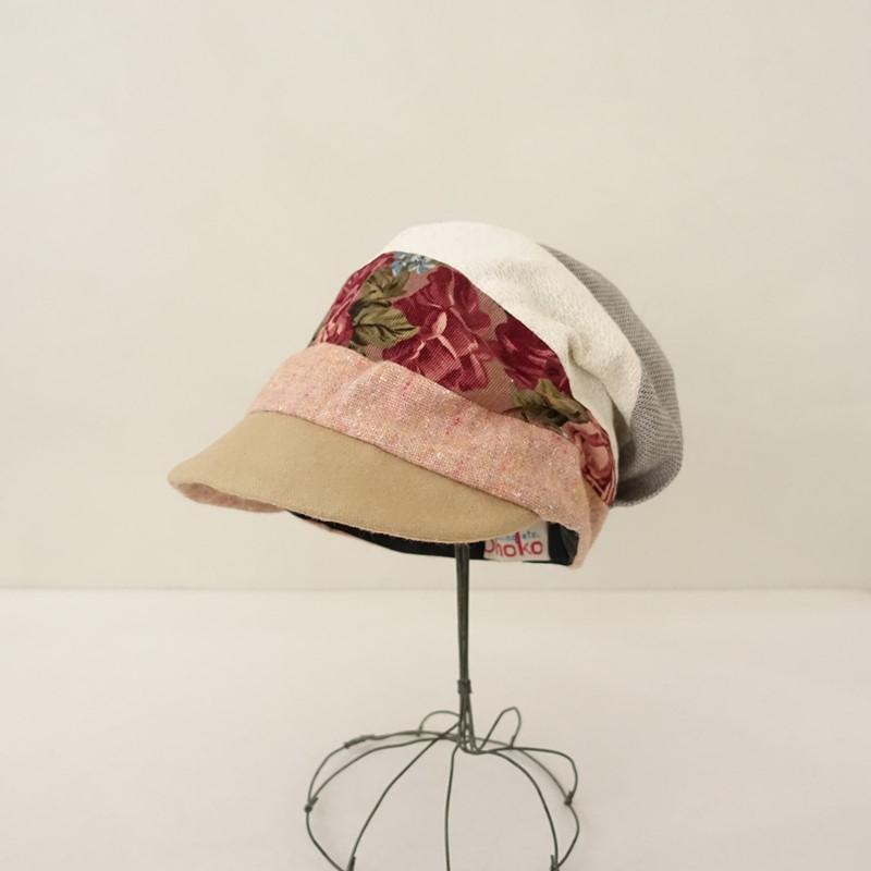 Shoko clothing etc. *パッチワークキャスケット*ぼうし1125(ha7-2511