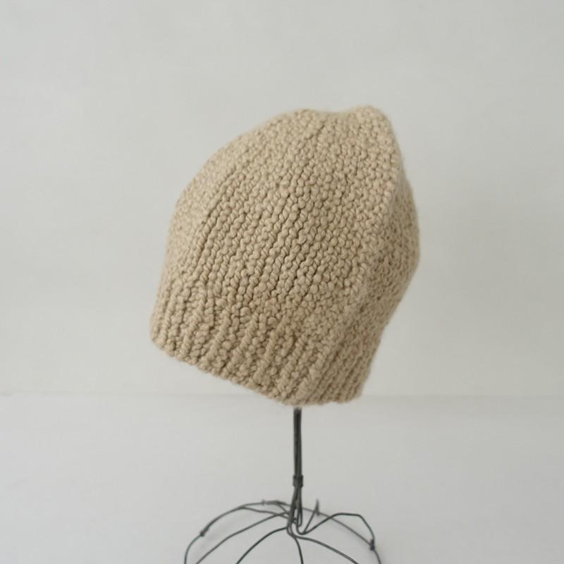 mina perhonen（ミナペルホネン） *ハンドニットキャップ*ぼうしニット