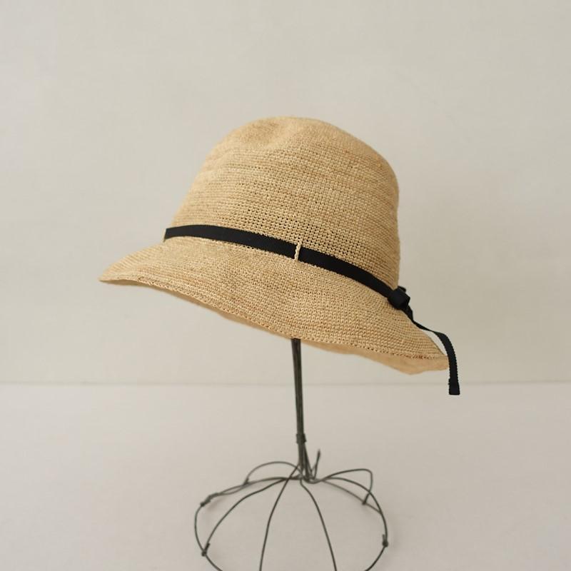 田中帽子店 【定価1.5万】田中帽子店 *Gina ラフィア・ショート