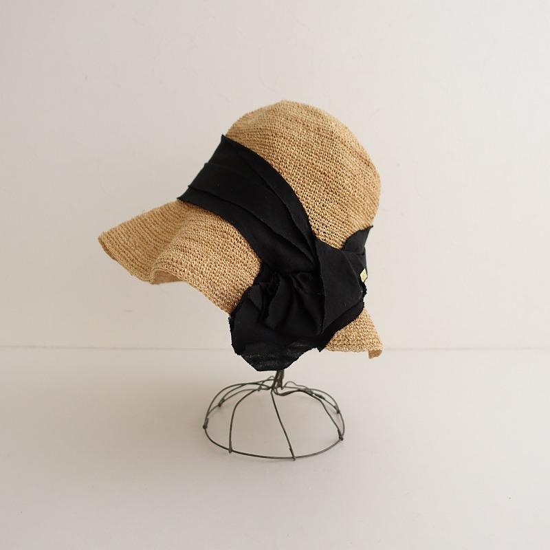 サンバイザー CA4LA カシラ 麦わら ラフィア サンバイザー CA4LA カシラ 麦わら ラフィア
