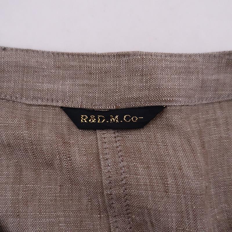 オールドマンズテーラー R&D.M.Co- *リネンカシュクールワンピース