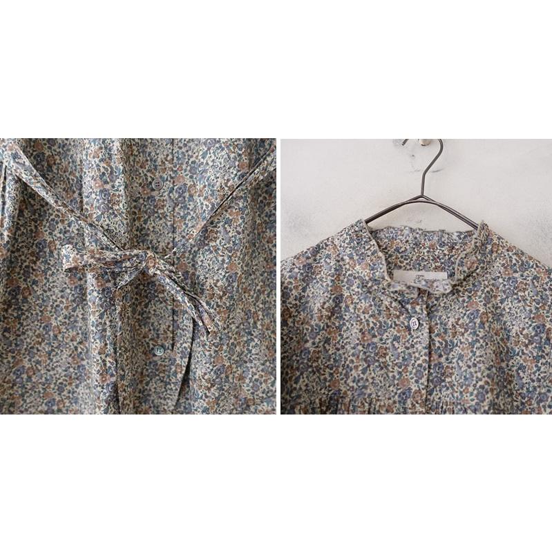 t.yamai paris 【美品/定価4.5万】ティヤマイパリ *リバティフリル 
