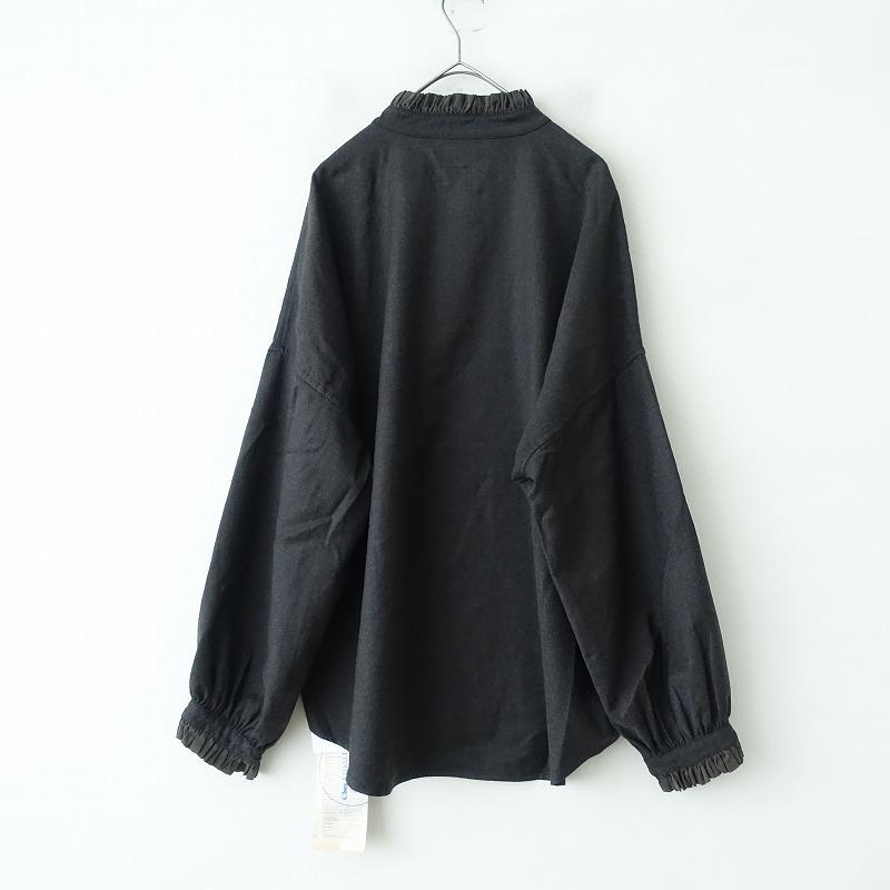 カネコイサオ　ピコフリル　美品　黒　フリル黒パフスリーブTシャツ カネコイサオ ピコフリル 美品 黒 フリル黒パフスリーブTシャツ